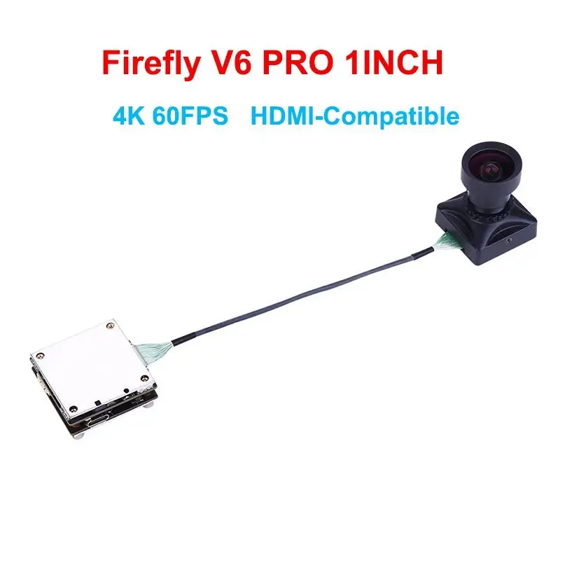 

Hawkeye Firefly V6 PRO 1 inch Camera 6K30 4K60fps horizontal EIS Horizon 8X ZOOM HDMI-Compatible Anti-Shake Camera C-port Lenses