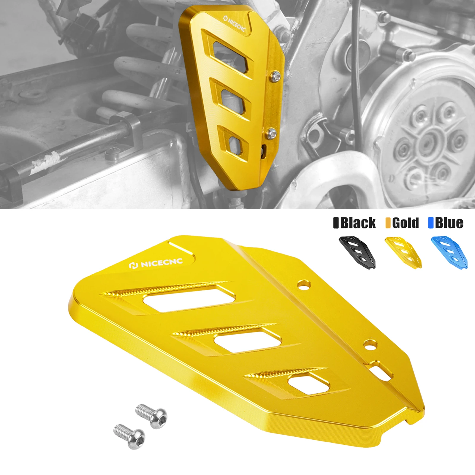 

NICECNC 2000-2024 For Suzuki DRZ400SM DRZ400S DRZ400E DRZ400 Motorcycle Rear Master Cylinder Guard Cover DR-Z 400SM 400S 400E