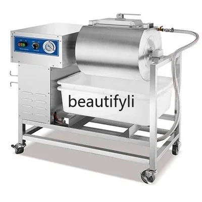 

Z189 Stainless steel vacuum, commercial automatic rolling kneader, kitchen rolling pickle machine, catering equipment