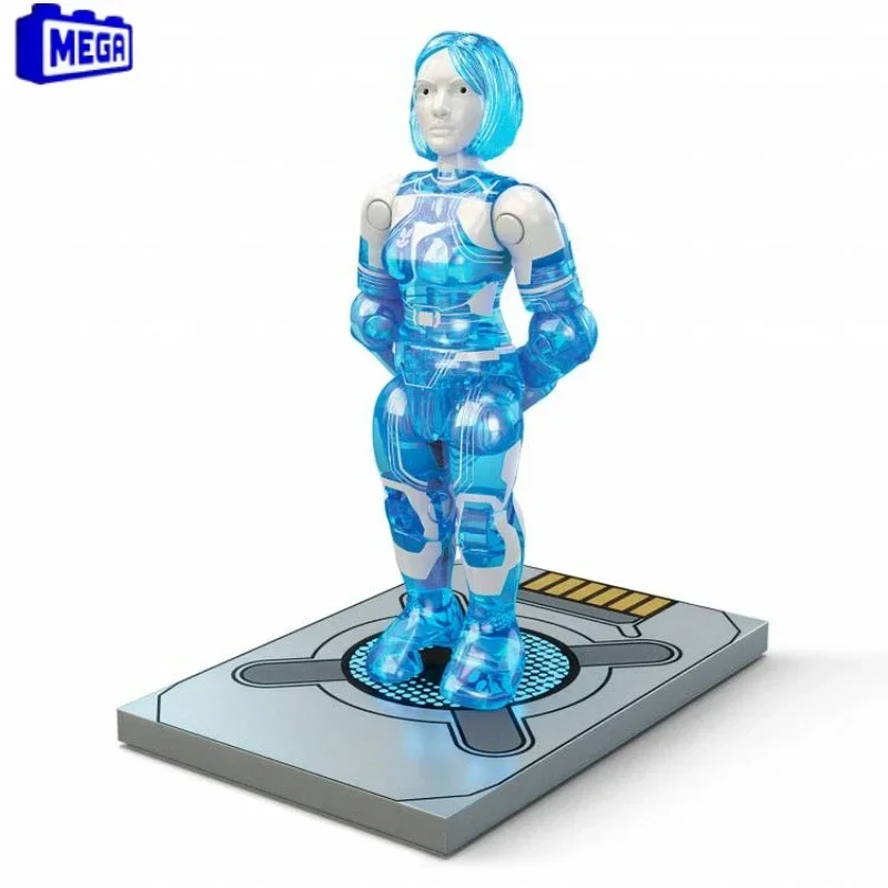 Original Anime Mega Halos Construx Heroes Series 17 Spartan Yoroi Kovan Agryna Collectible Action Figure DEFECTS Blocks Toy