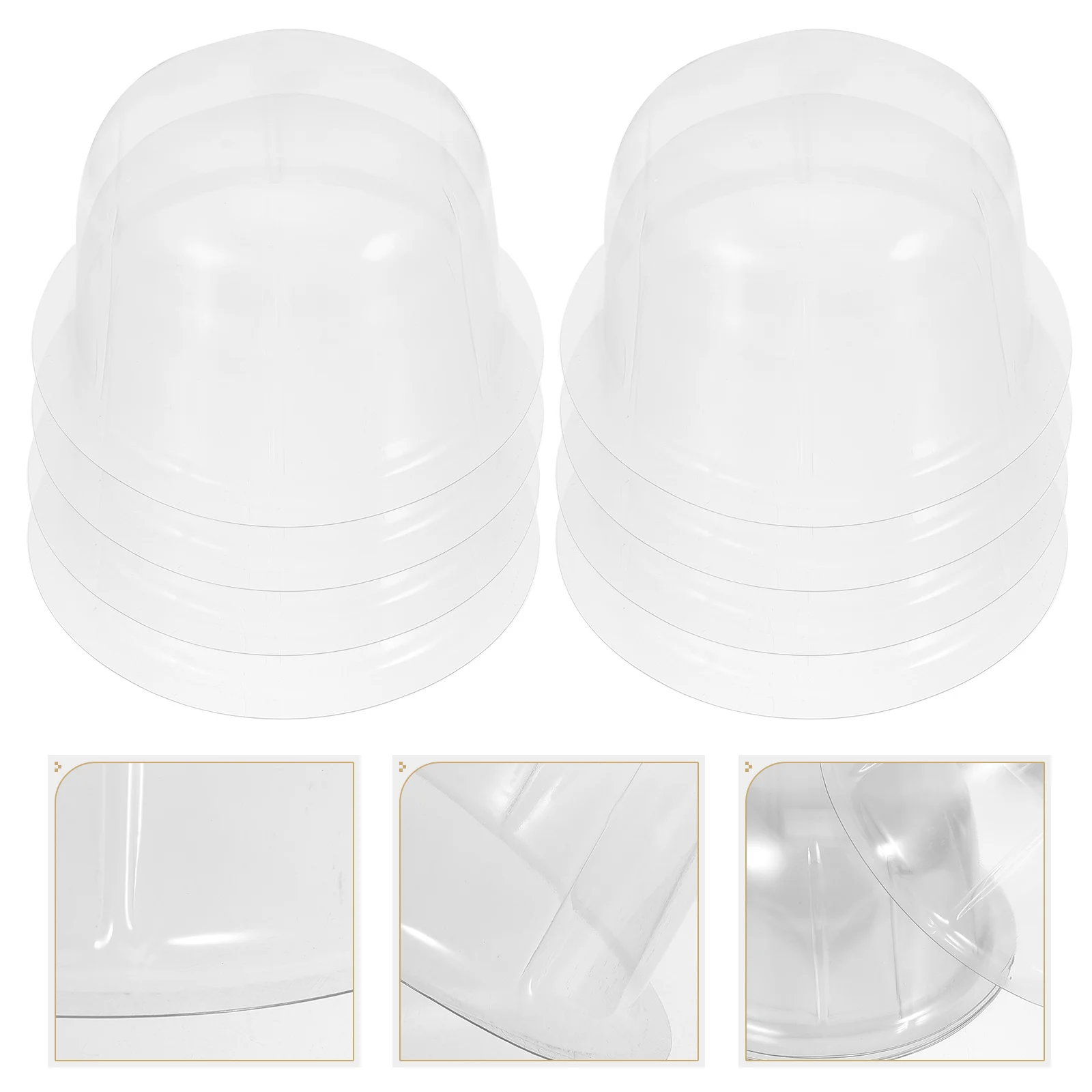 

8 Pcs Round Head Hat Holder Stand Stands for Multiple Hats Organizer Portable