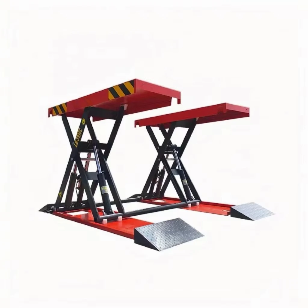Workshop Scissor Lift 1.2m/1.4m/1.6m  4000kg Mobile Scissor Car Lift Movable Scissor Lift Platform for Car