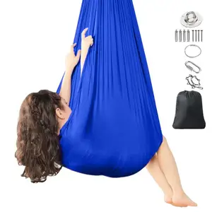 Sandalye elastik duyusal Salıncak Hamak yetişkinler ve çocuklar için Salıncak taşınabilir Kamp Yoga kapalı açık oyuncaklar 8 Çekirdekli satışlar, bilançonun yeri-no. 8