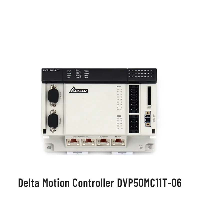 Delta DVP50MC11T-06 EtherCAT 24-assige motion controller PLC programmeerbare controller ondersteunt G-code