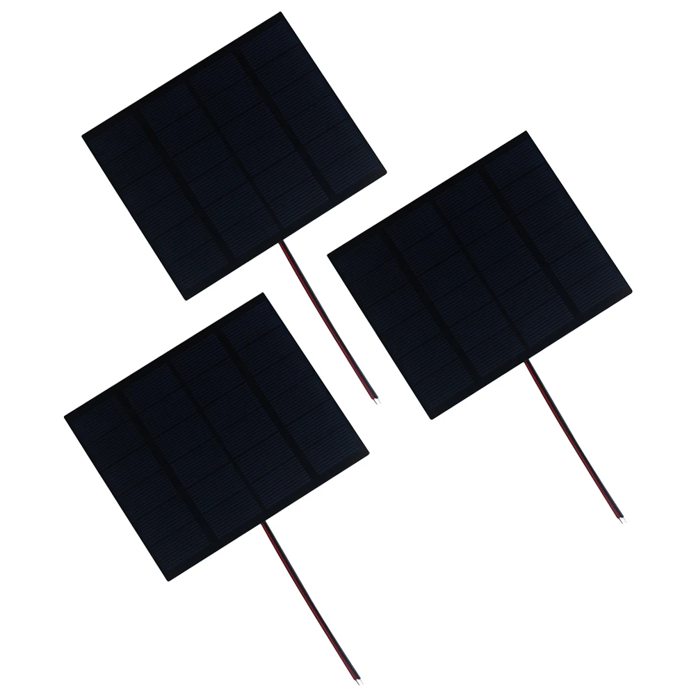 Compact Design DIY Solar System 0-300MA Output 6V Working Voltage Efficient Energy Conversion Grade A Polycrystalline