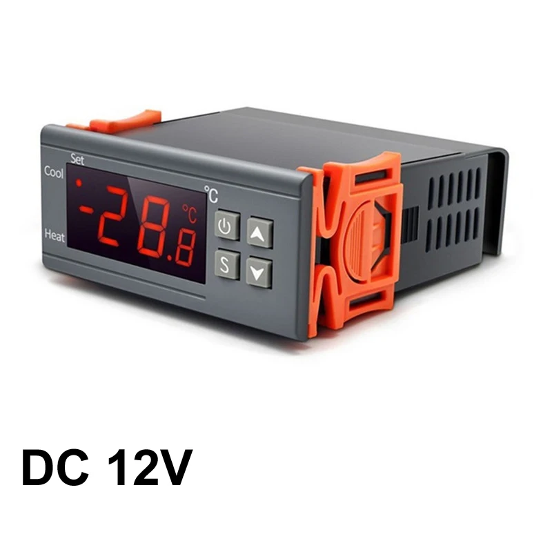 NEW 2026 Digital Temperature Controller Thermostat Thermoregulator Incubator Relay Heating Cooling STC 1000 12V 220V STC1000