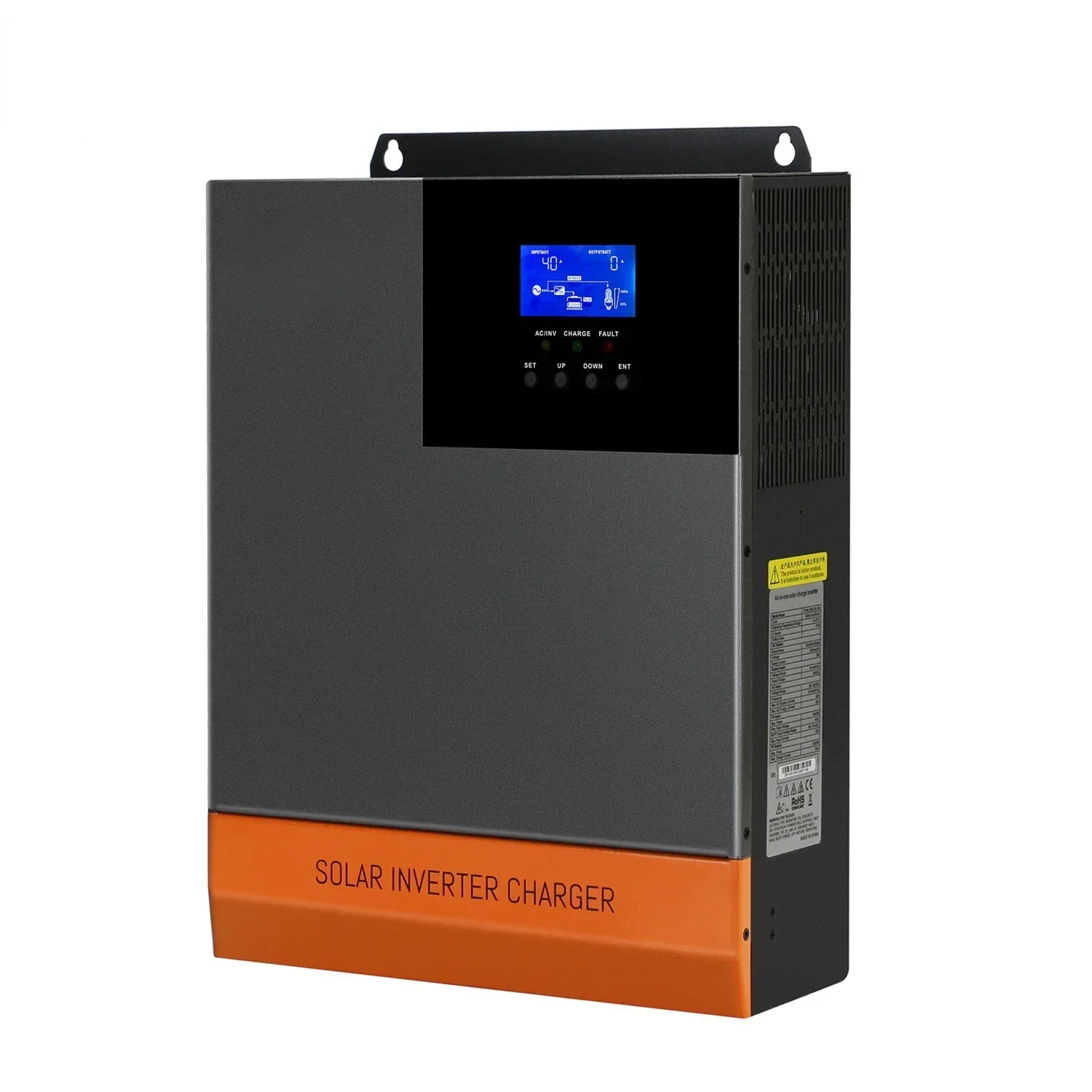 5.5kW MPPT 100A optical 220V 48V 5500W parallel 12pcs three-phase solar system hybrid solar inverter