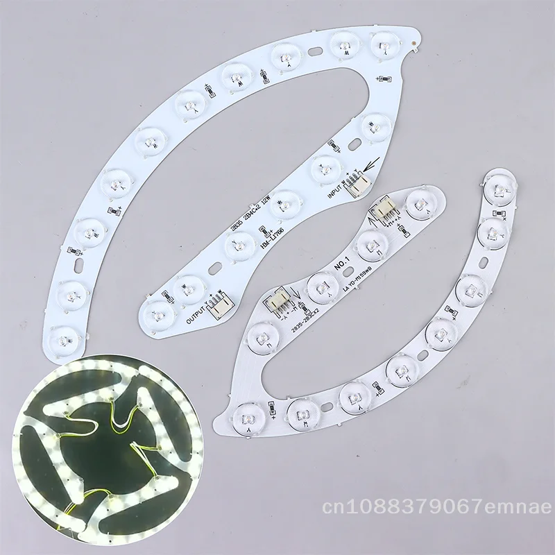

[ZYAS]2/5Pcs LED Light Source Retrofit Light Panel Module 9/12W With Lens For Ceiling Lamp DIY Light Source Accessories