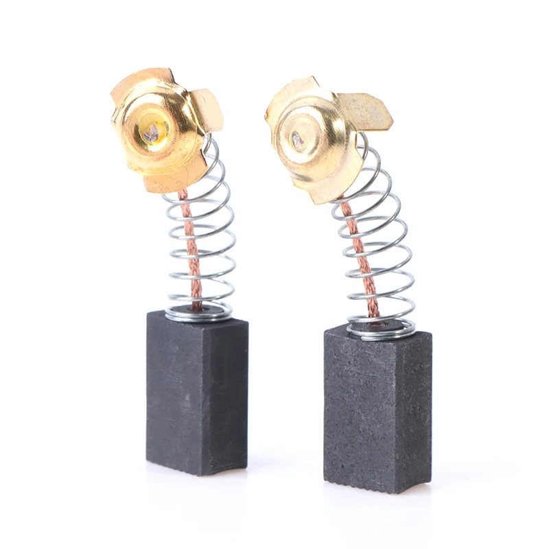 2pcs Mini Stone Machine Replacement Cutting Machine Carbon Brush 7*11*16mm
