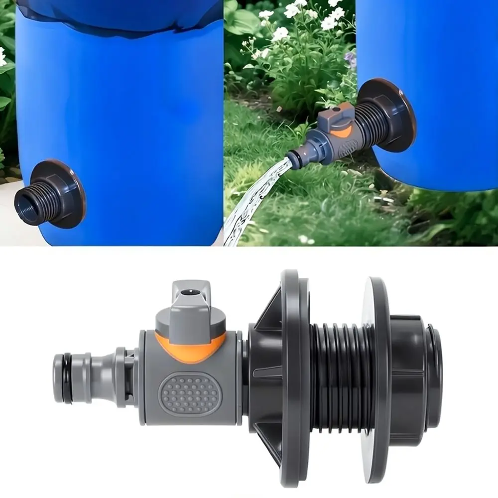 Premium PVC Hose Quick Connector 3 4 Inch Ball Valve Kit For Lawn Gardening Watering And Tank Plumbing Maintenance