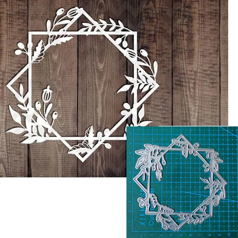 Flowers leaves metal cutting dies mold Scrapbooking decoration paper craft knife mould blade punch template Embossing stencils