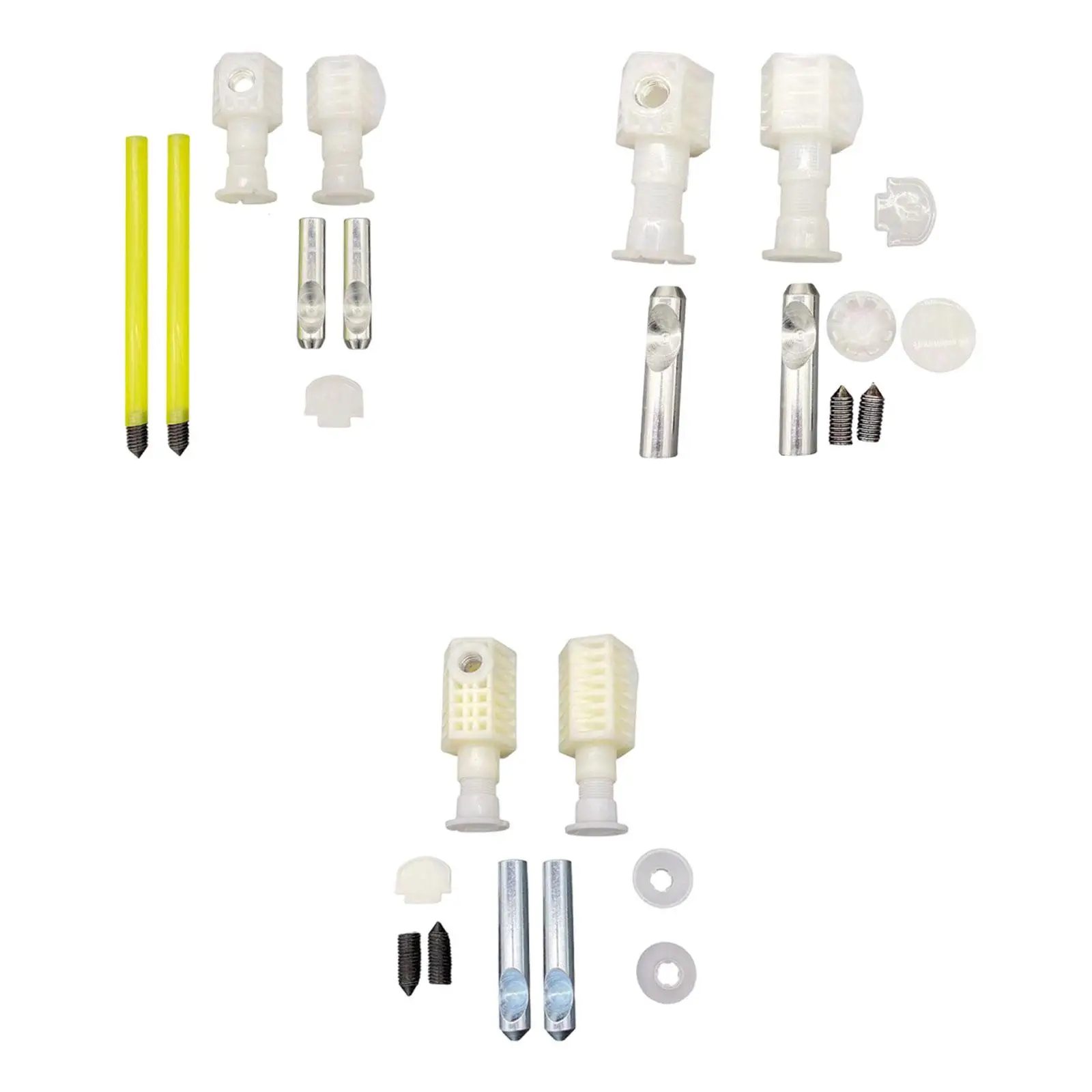 Toiletbrilbout 400 kg draagvermogen Hardware-reparatieonderdelen voor wandhangend toilet Zware installatieschroef voor badkamerarmatuur