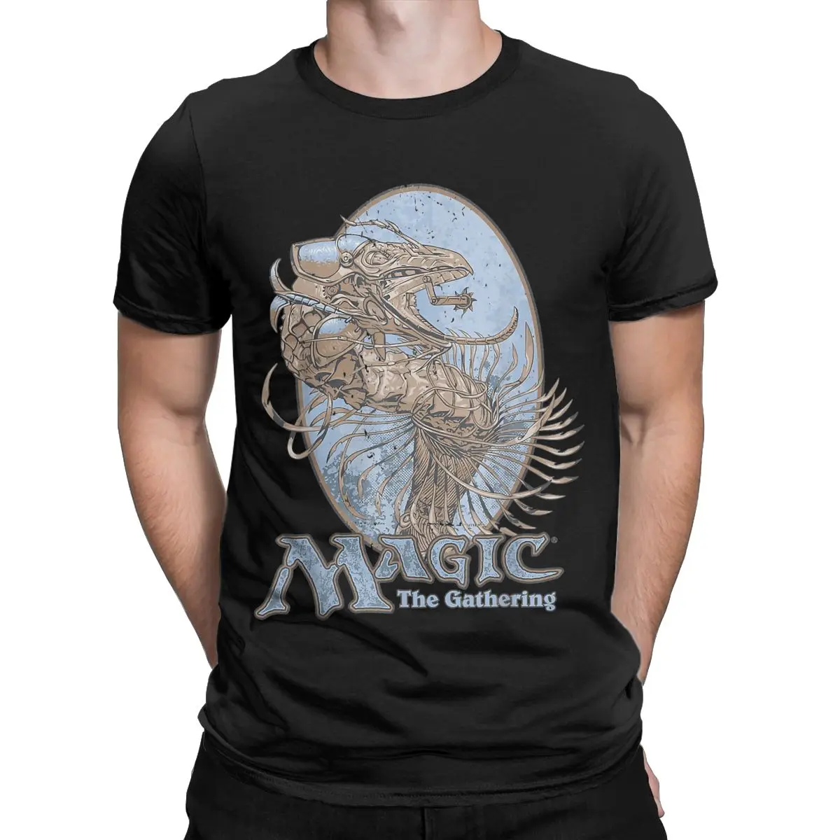 Men T-Shirt Magic Games Gathering MTG Amazing Cotton Tee Shirt Short Sleeve T Shirt Crew Neck Clothing Plus Size