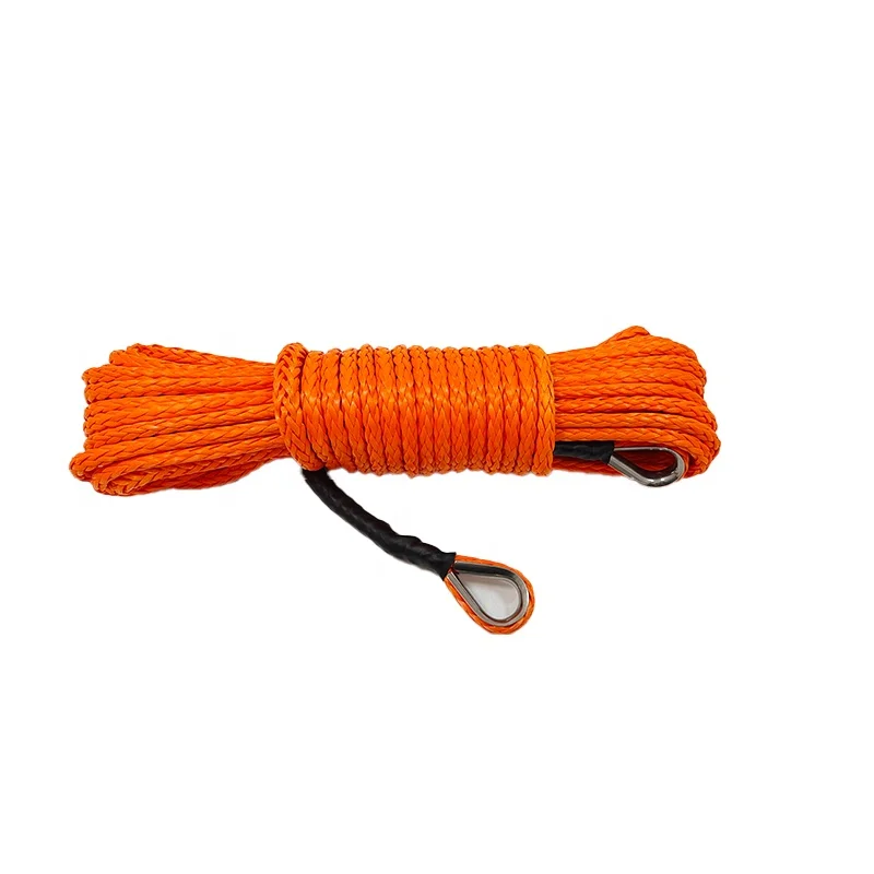 

Трос для лебедки HYROPES из UHMWPE с защитным чехлом для грузовиков, внедорожников 4WD, аксессуар для лебедки