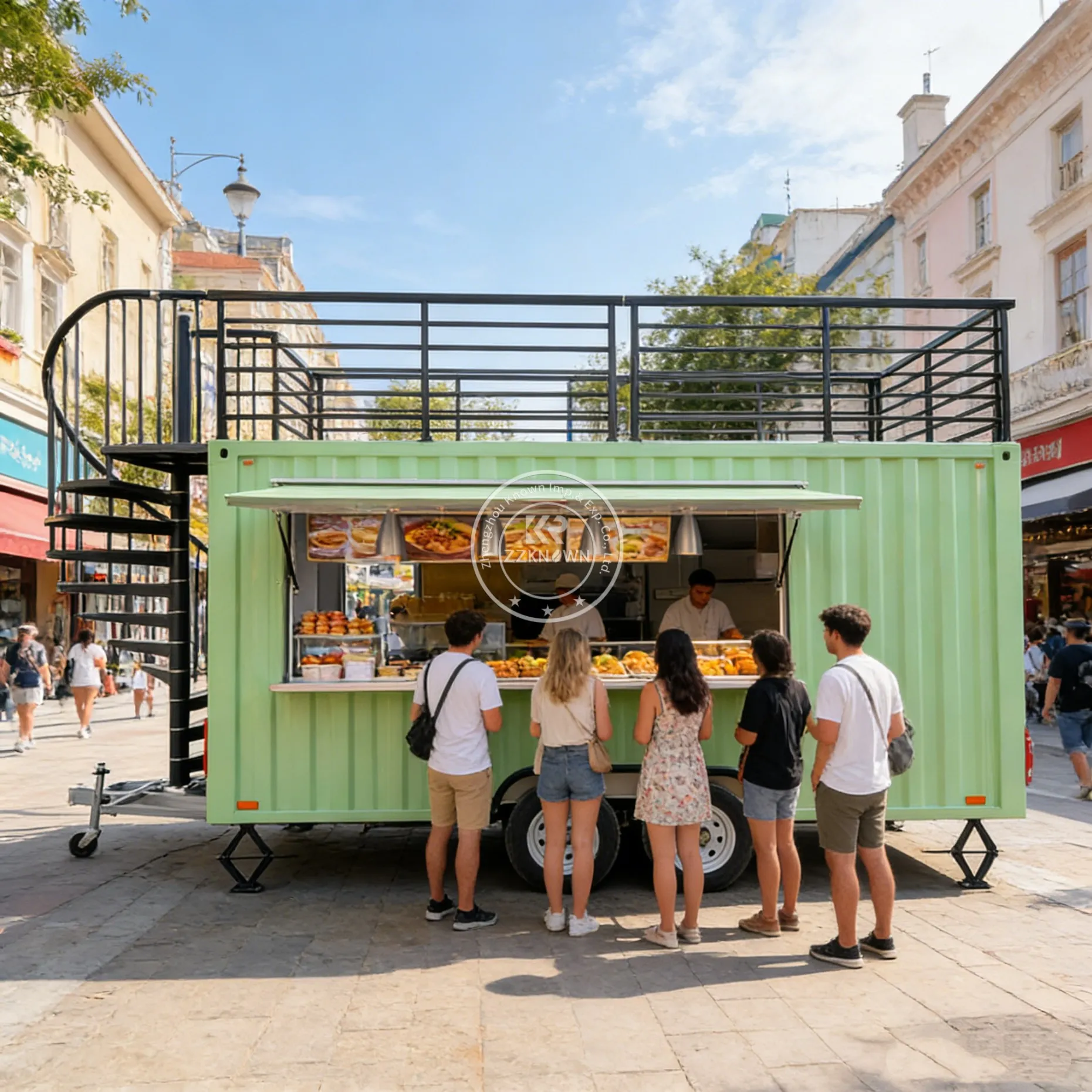 

Мобильные фургоны для десертов и хот-догов, контейнеры для напитков, уличные мобильные кухни, кофейни, контейнеры для еды, 40-футовые контейнерные бары