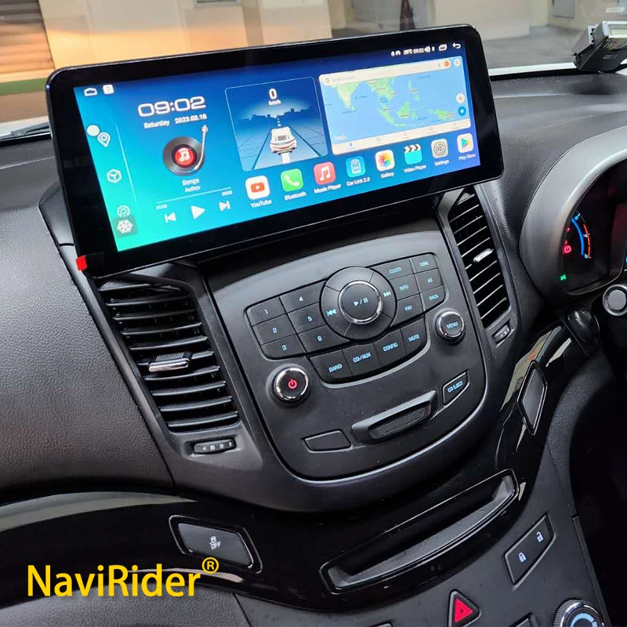 Android 14 Qled Screen 12.3Inch For Chevrolet Orlando 2011-2015 Car Auto Multimedia Video Player GPS Navigation CarPlay Stereo