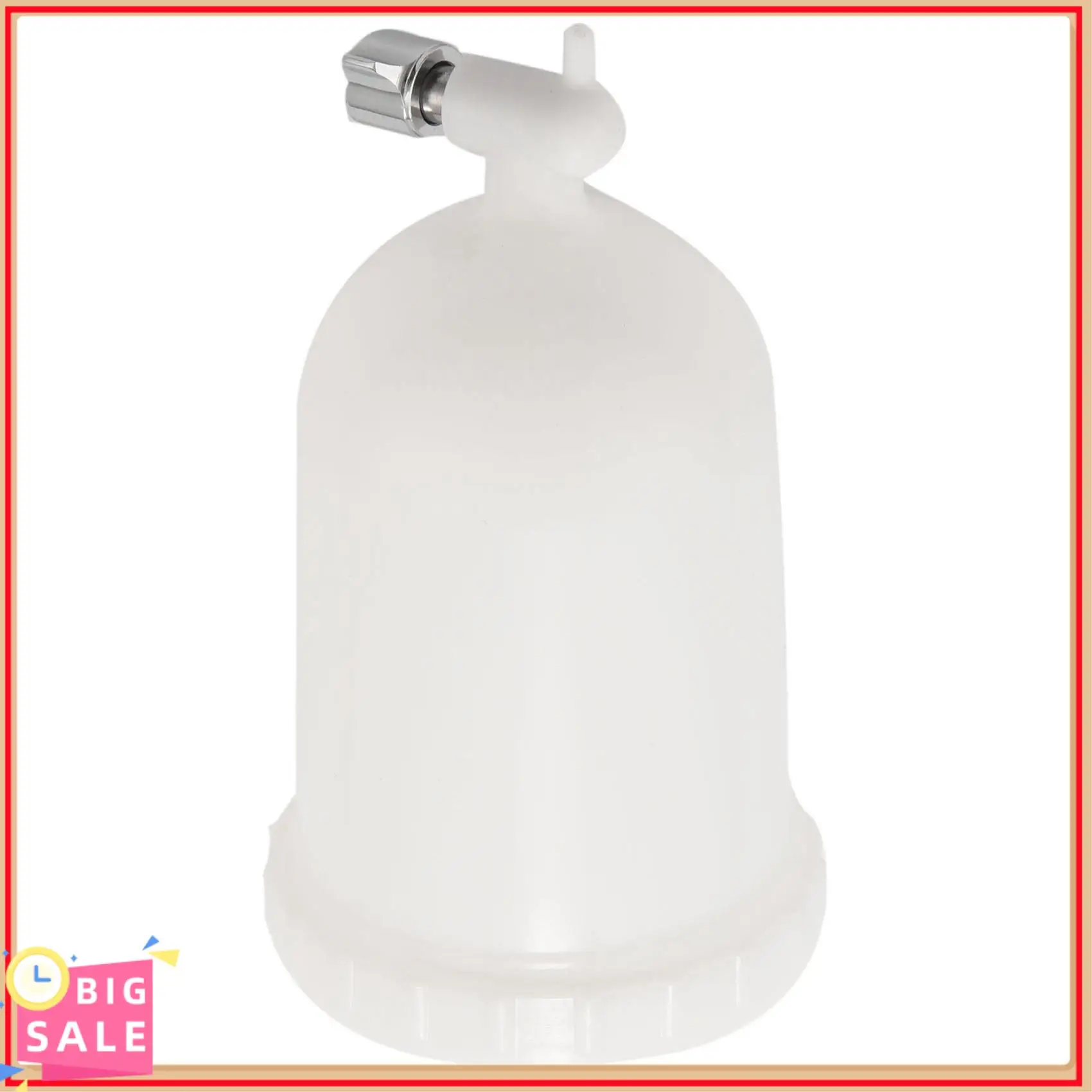 وعاء مسدس رش حصري، 400 مل من البلاستيك لتغذية جانبية كوب طلاء بلاستيكي طلاء مسدس رش كوب بديل وعاء سريع لمسدس الرش #5