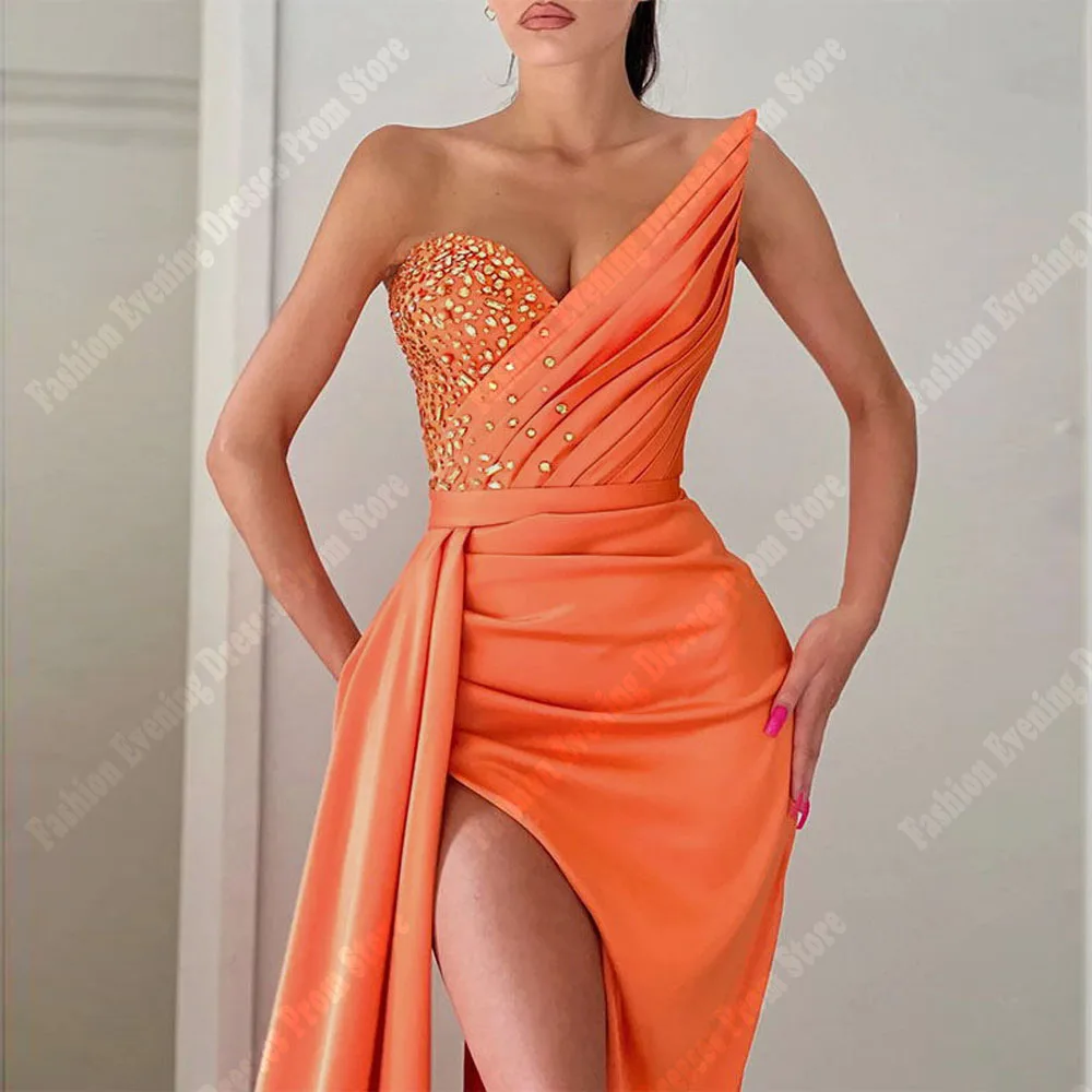 Robe de Rhsirène pour femme, fourche haute sexy, robe de soirée princesse, fête formelle, début de la saison scolaire, magnifique, éducatif