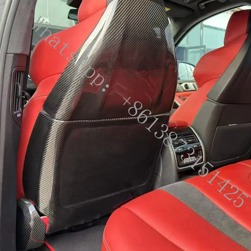 

Suitable Set of Four Carbon Fiber Back Covers, Fits F90 M5, G30 F95 X5M, X6M, F96, Dry Carbon Fiber