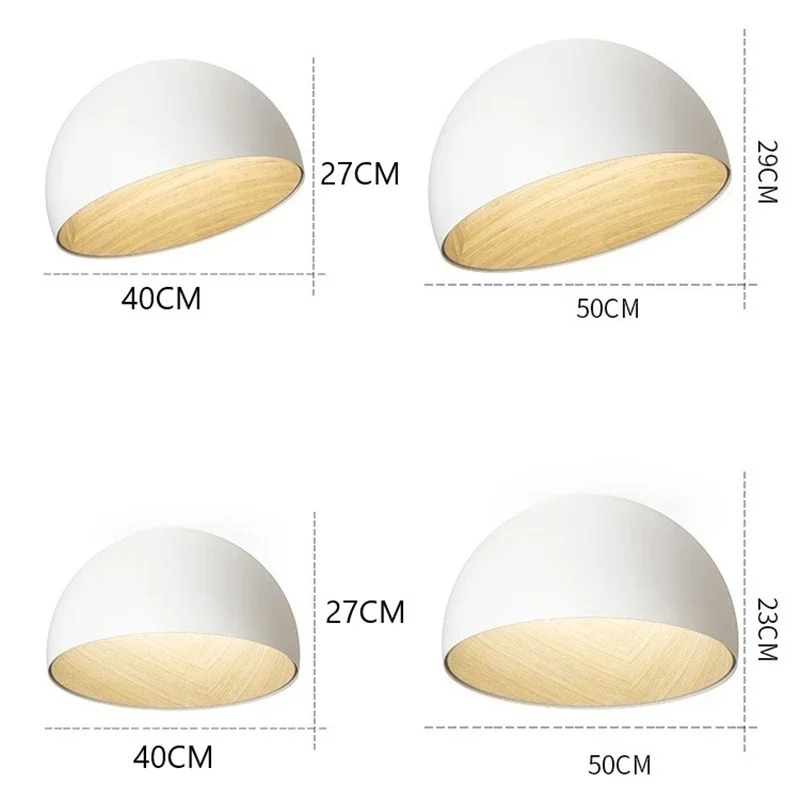 Modern LED Ceiling Lights Nordic Creative Inclined Bowl Shaped Ceiling Lamp Luxury Bedroom Living Room Kitchen Light Fixtures