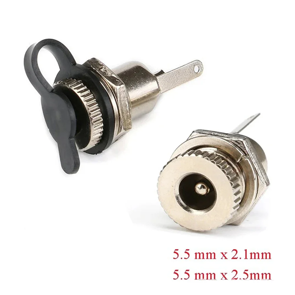 5pcs DC099 DC Power  Installation Metal Connector DC Power Socket For Laptops Small TVs Electrical Equipment Supplies