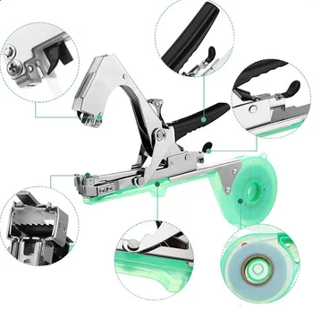 2025年式園芸植物結束鉗子マシン トマトブドウ園テープツール 枝用手動結束機 植物結束機