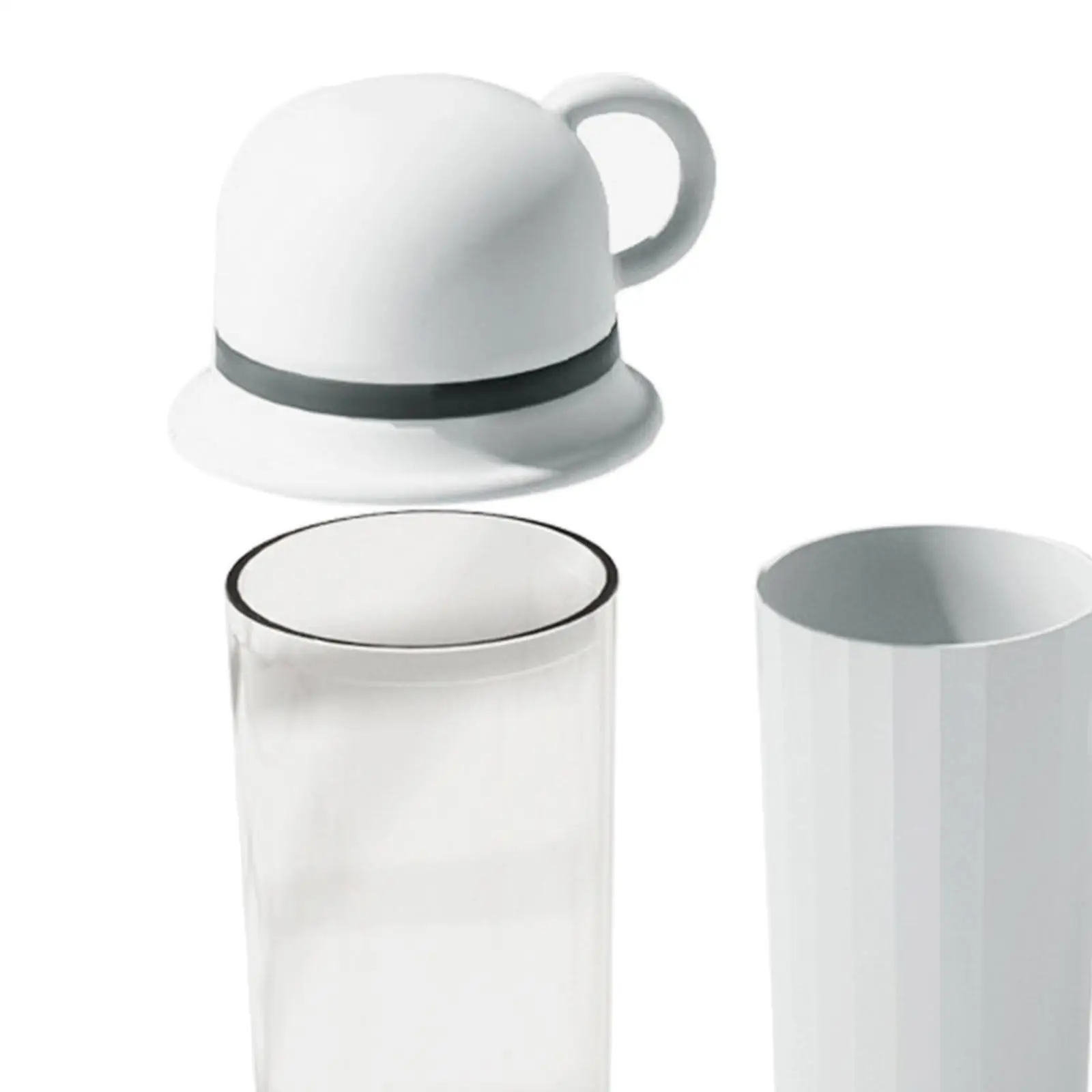 4in1 Toothbrush Cup Case Toothbrush Container Practical Toothbrush Holder