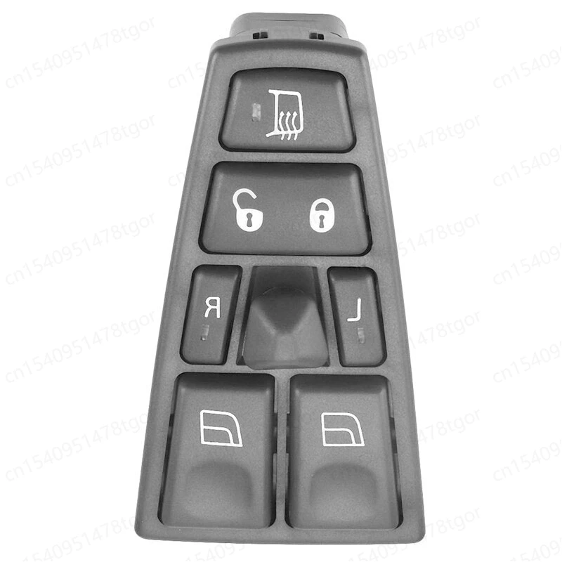 

20752918 Drive Passenger Side Power Window Switch Control Button For Volvo Truck FH12 FM VNL 20953592 20752919 21543901 20752913