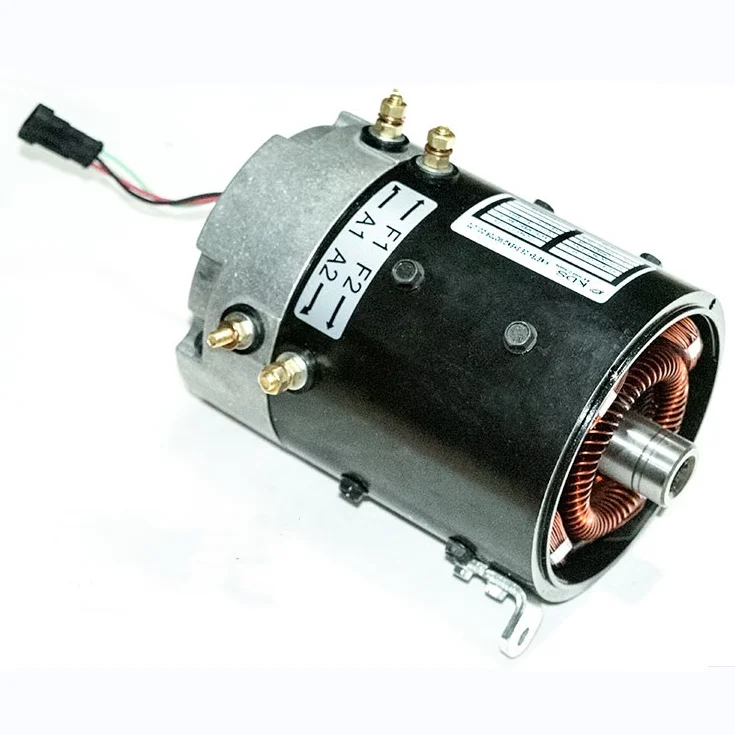 

ZQS48-3.7-T-GN 102775101 Golf Cart Parts DC 48V 3.7KW Motor with Speed Sensor for Golf Car Electric Vehicle