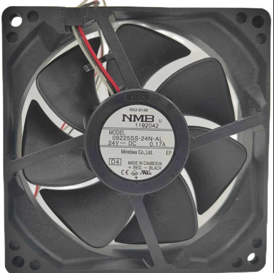 09225SS-24N-AL Brand new original genuine 9225/24V 3-wire inverter cooling fan 9cm 24V fan