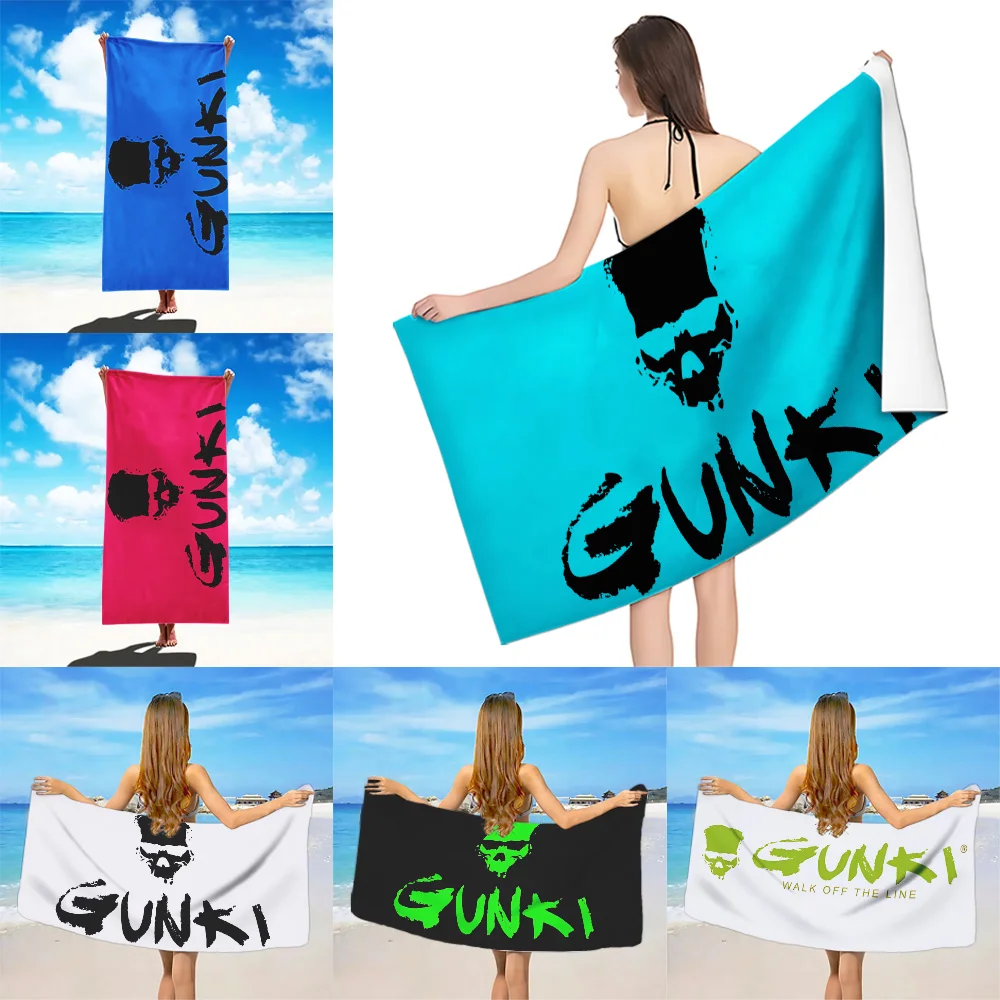 

G-Gunki Beach Towel Microfiber Sand Free Quick Dry Soft Sandproof Pool Towels Gift for Women Travel Gym Shower Camping