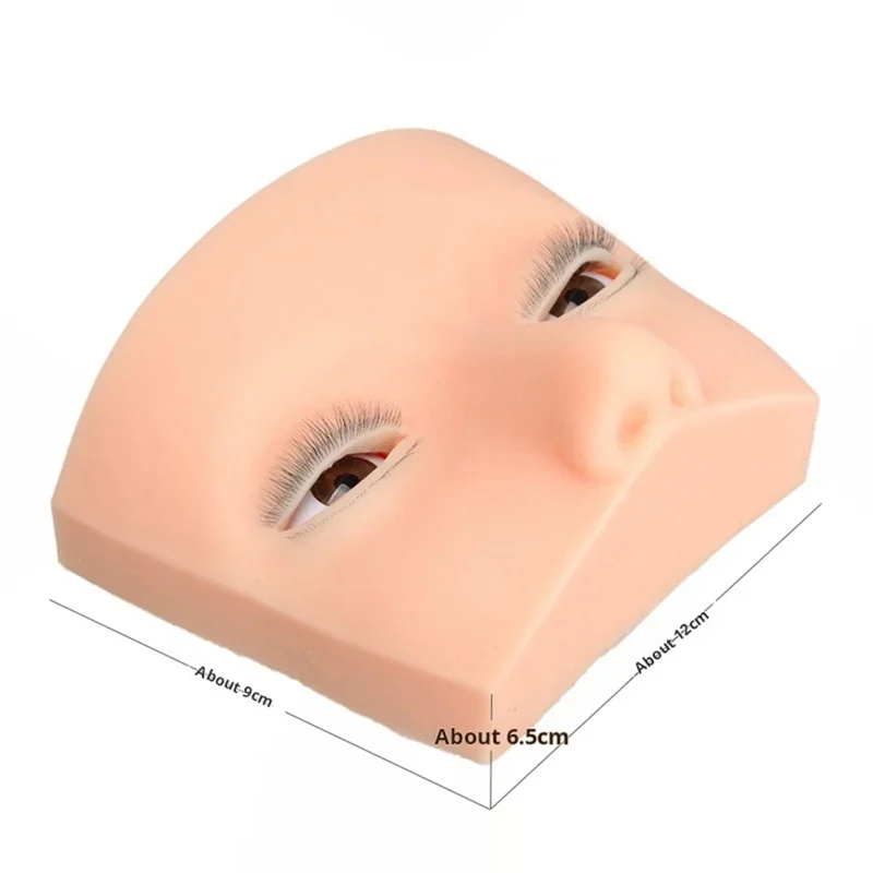 B98A-Eyelash Makeup Practice Tools Eyelash Extension Training Tools Eyelash Extensions Practice Model Head A