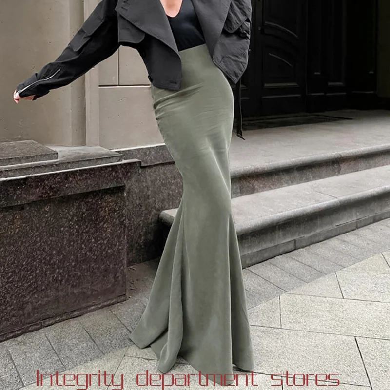 Sexy Chiffon Tshirt Beach Dress Long Floor-Length Wrap around Skirt Korean Style Commute Velvet Material Batwing Type