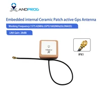 Antena GPS activa con parche cerámico interno integrado