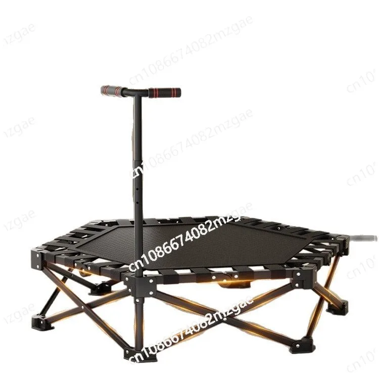 

Батут для дома, детская кровать для прыжков в помещении, полностью сложенная для взрослых и детей, семейная, на открытом воздухе