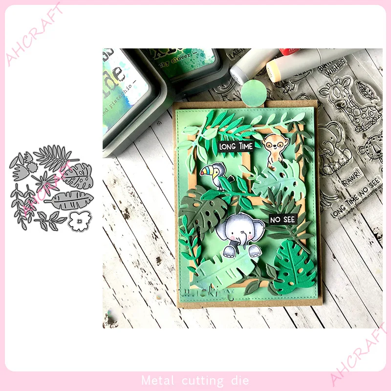 

Leaves Metal Cutting Dies DIY Making Scrapbooking Photo Decorative Embossing Paper Cards Crafts