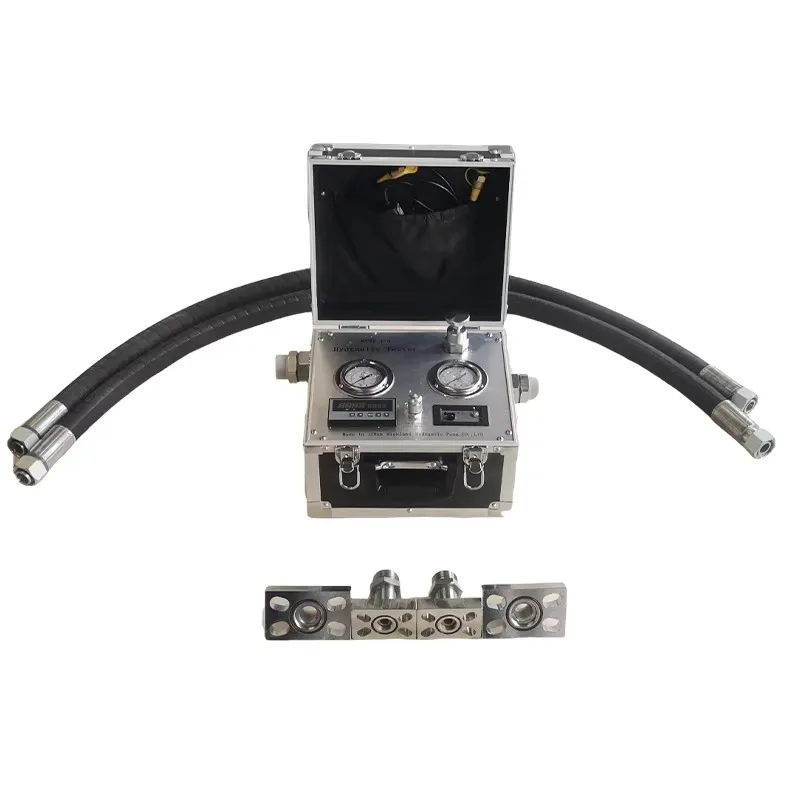 جهاز اختبار ضغط وضغط المضخة الهيدروليكية الرقمية، جهاز إصلاح ضغط النظام الهيدروليكي المحمول