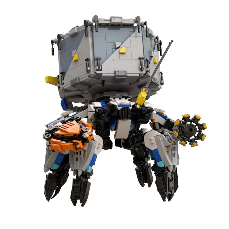 

MOC Shell Walker Horizon Zero Dawn Building Block Toy Puzzle Collection Bricks Gift Model