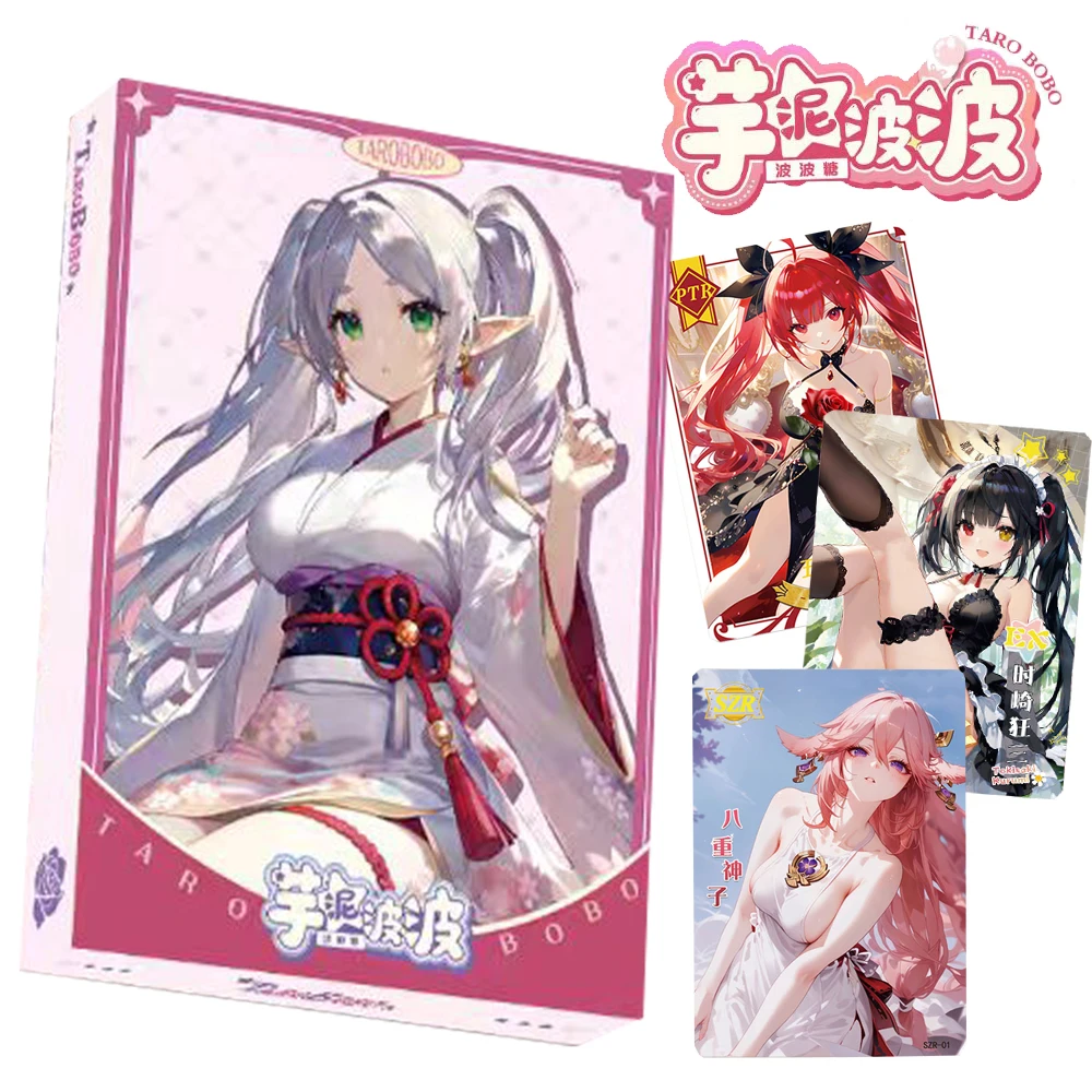 

New TaroBobo Goddess Story Collection Cards Anime Game Dream Girl Versatile Rare Trading Cards Doujin Toys and Hobbies Gifts