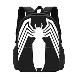 Alien Goo Large Capacity School Backpack Laptop Bags Alien Movie Venom Comic Goo Symbiote