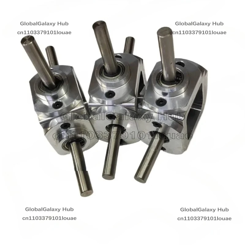 20t-ベベルギアボックス出力軸比-1-1-t-型クロス整流子直角伝達-1m-直径-8mm