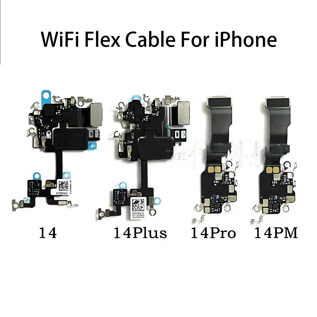 آيفون 14 زائد برو ماكس واي فاي هوائي إشارة فليكس كابل الشريط استبدال #1