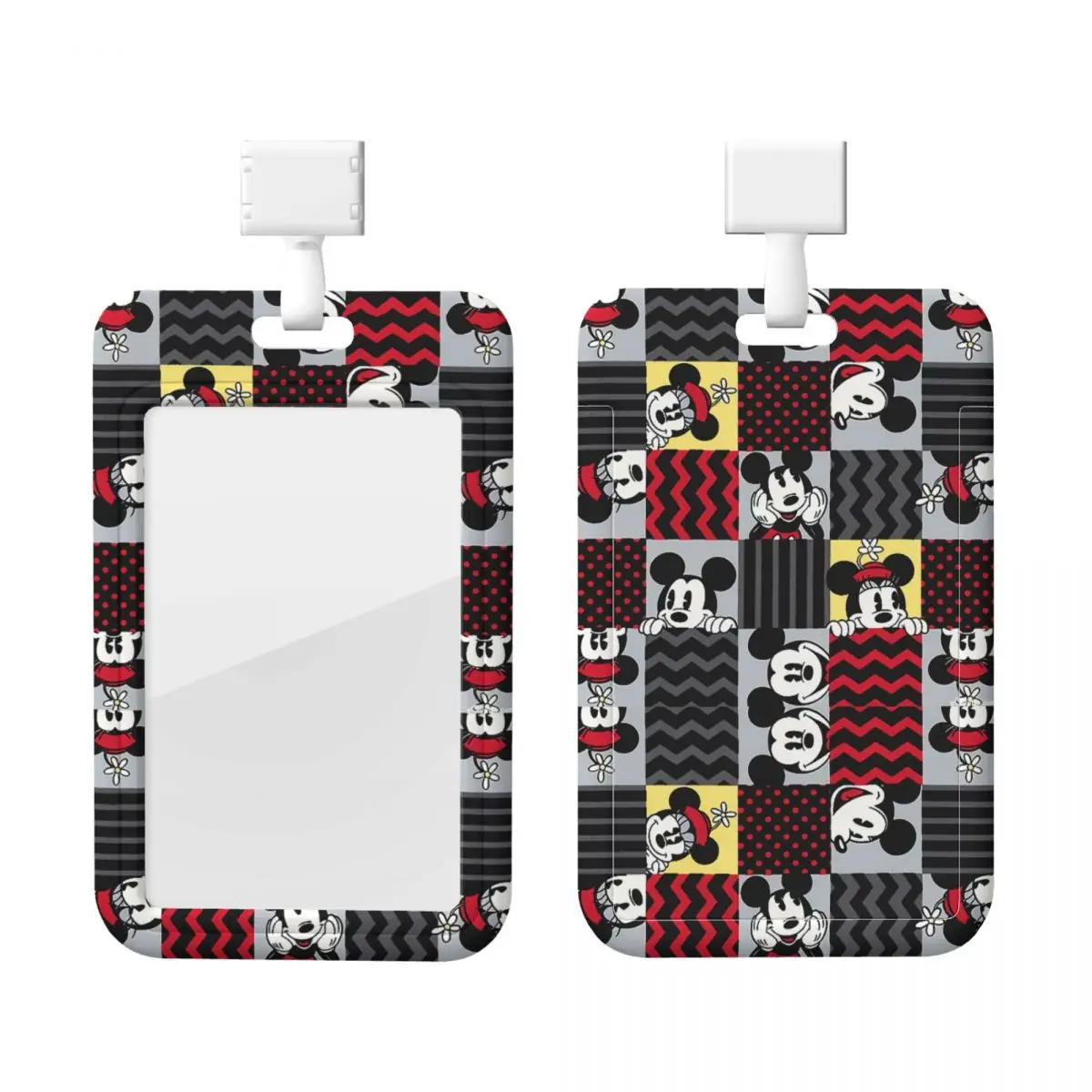 

Изготовленные на заказ бейджи с Микки Маусом, держатели для карт метро, студенческий кампус, ремешок для карт, держатель для офисов, аксессуары для учетных данных