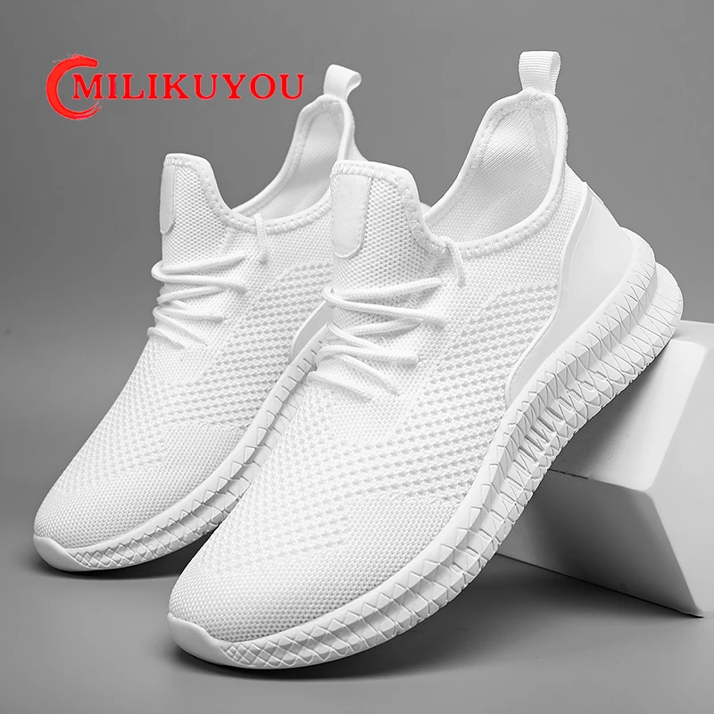 Original Brand Walking Men\'s Sneakers Light Man Running Shoes Outdoor Mesh Breathable Casual Luxury Tenis Zapatos Deportivos