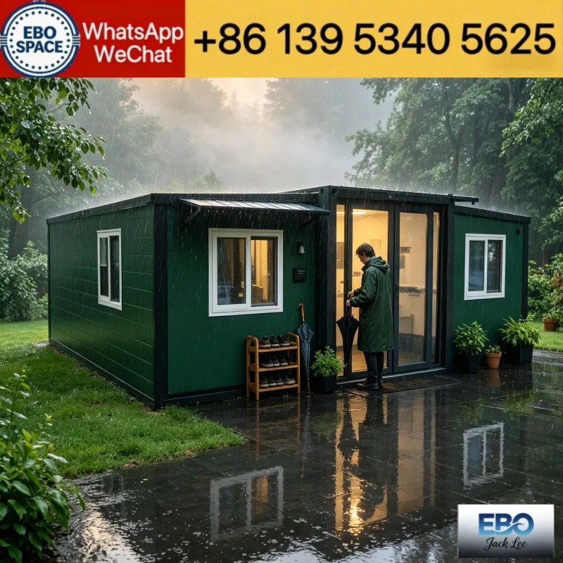 Factory direct 20ft foldable garden house, outdoor tiny log cabin, Australian standard, low-cost Capsule Room