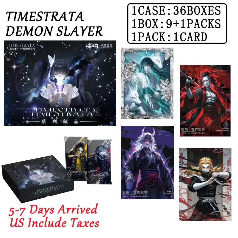 

New Wholesales Timwstrata Demon Slayer Collection Cards CTG Sexy nude Girl Trading Anime CCG Doujin Toy And Hobbies Gift