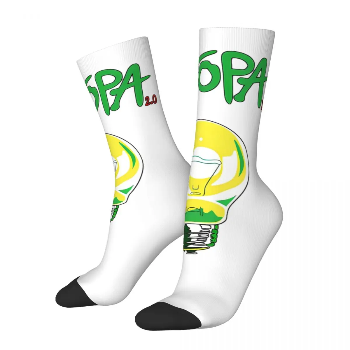 Estopa Punk Rock Band Socks Men's Women's Polyester Casual Socks Novelty Spring Summer Autumn Winter Middle Tube Stockings Gifts