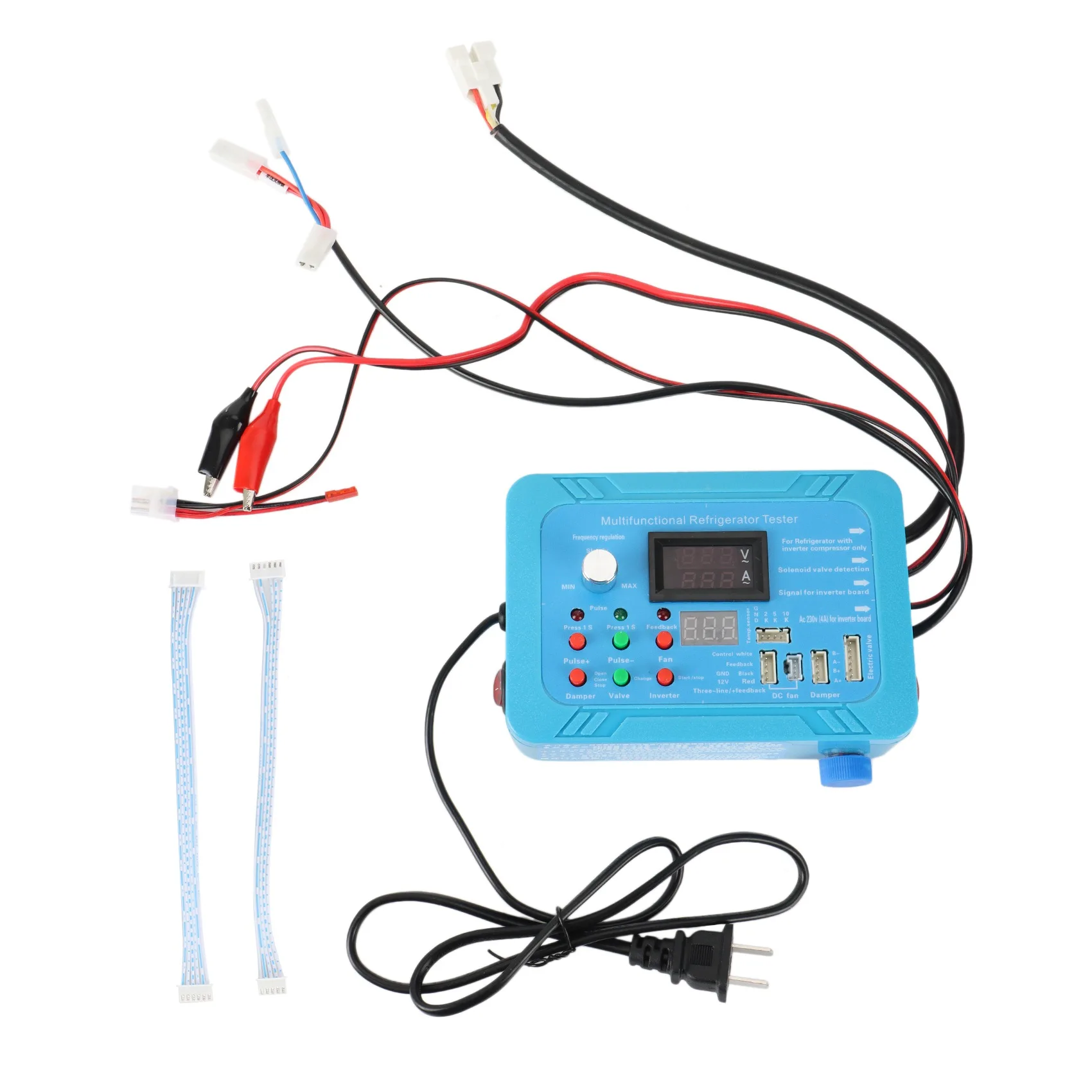 

Inverter Refrigerator Testing Instrument Tester Compressor Inverter Board Pulse Solenoid Valve Fault Repair Test Tool