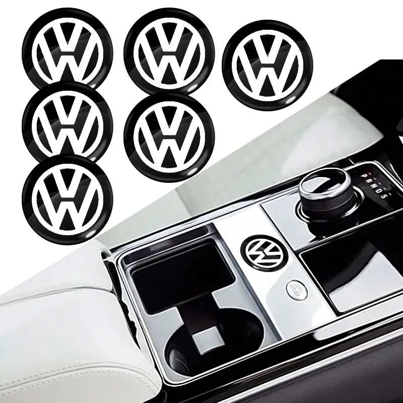 

New Car Lock Keyhole Stickers Door Lock Protect Car 3D Stickers For Volkswagen Golf-4 5 6 7 Bora Jetta POLO MK4 MK6 Bora Passat