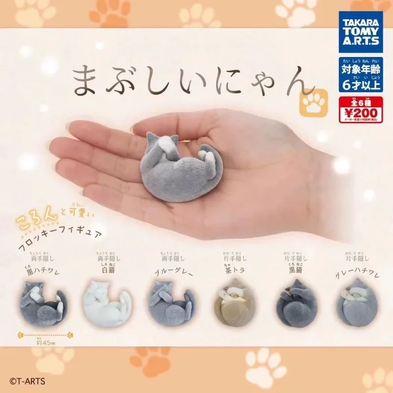 Cute Cats Series Action Figure Lovely Figure Plush Model Ornaments Decoration Bulk Toys